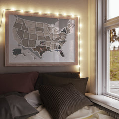 USA Photo Map - 50 States
